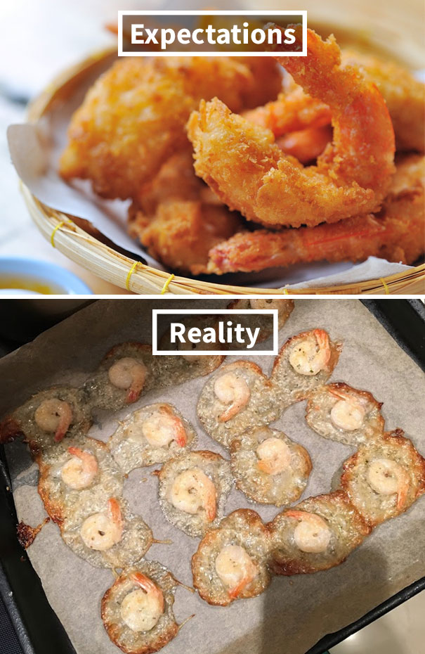 My Attempt To Roast Shrimps In The Oven