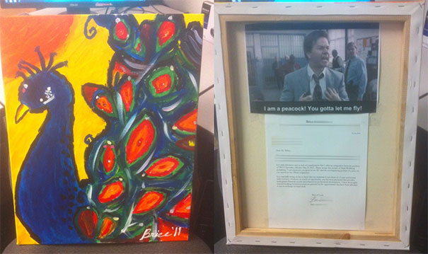 I Quit My Job Of 5 Years Today. I Like To Think I Went Out In The Same Manner I Worked - Not Taking Myself Too Seriously