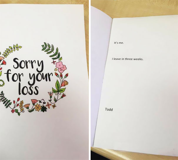 How My Buddy Todd Gave His Notice At His Job. This Is Classic Todd