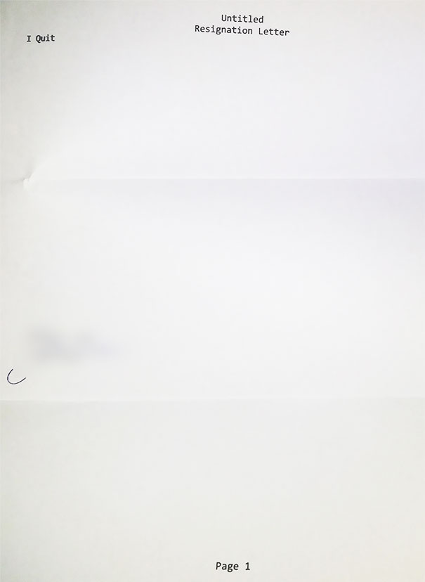 My Ex-Manager Wouldn't Give Me My Last Paycheck Without A Resignation Letter