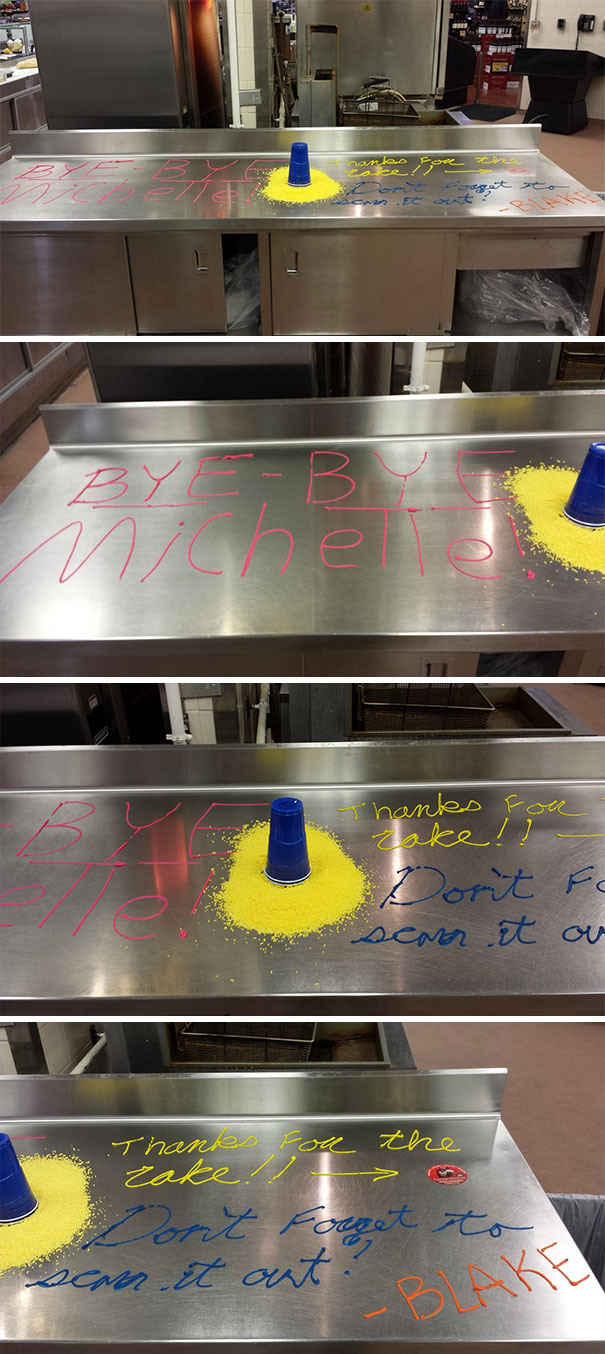 How To Quit Your Job. Wonder Who He Hated On His Last Day?