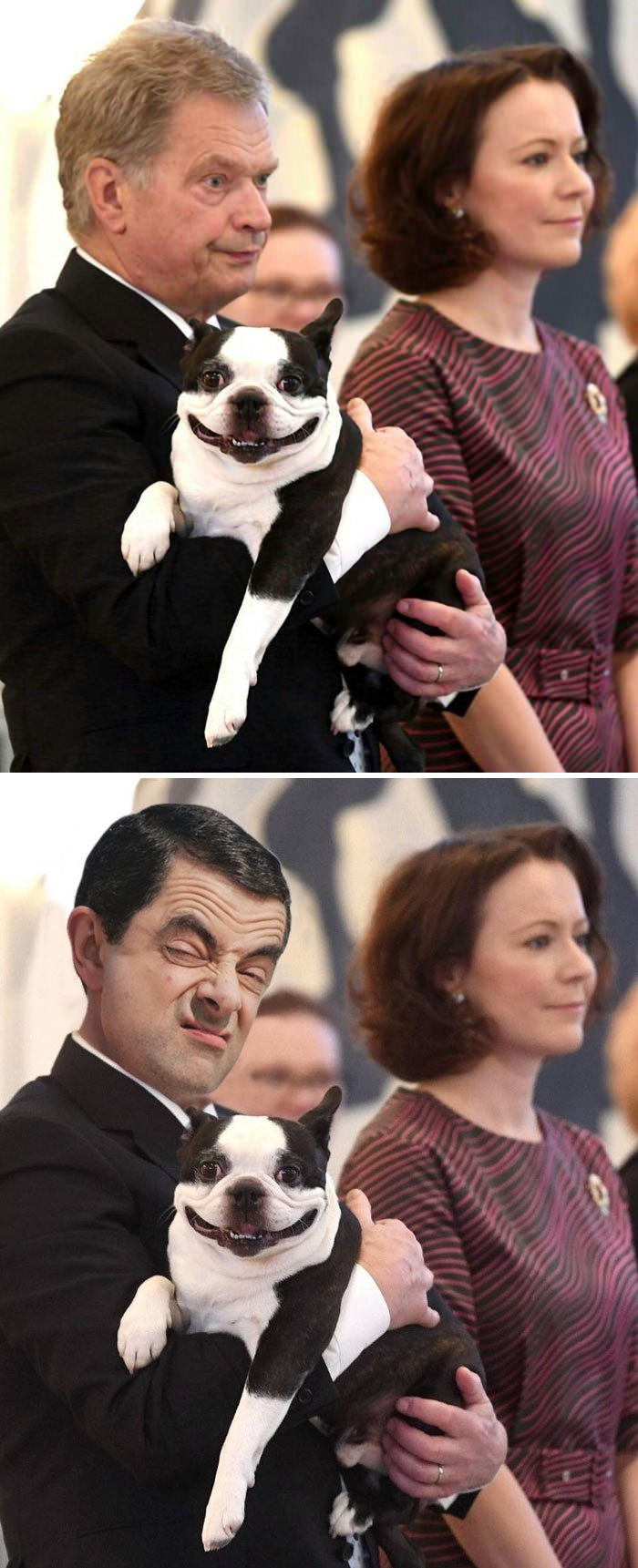 The Finnish President And His Dog