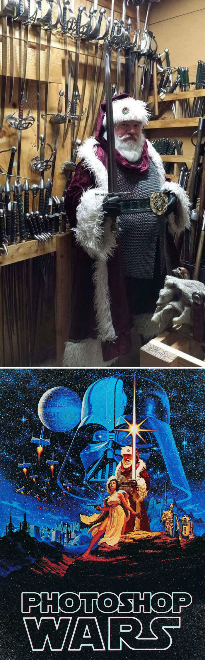 This Santa Ready To Fight