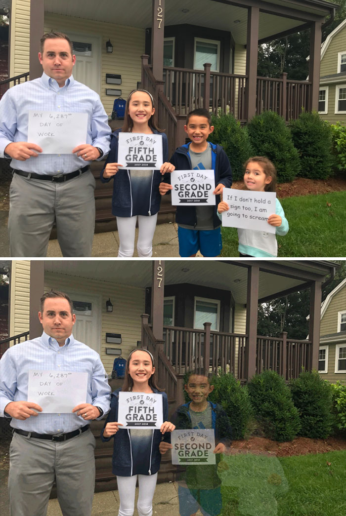 Back To School Family Picture - Back To The Future 4