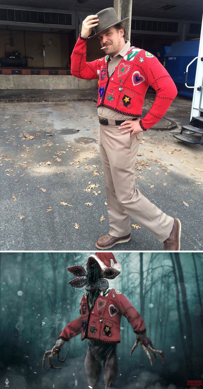 Xmas Hopper From Stranger Things
