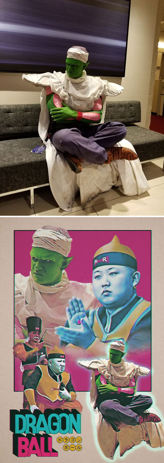 Cosplaying As Piccolo From Dragon Ball