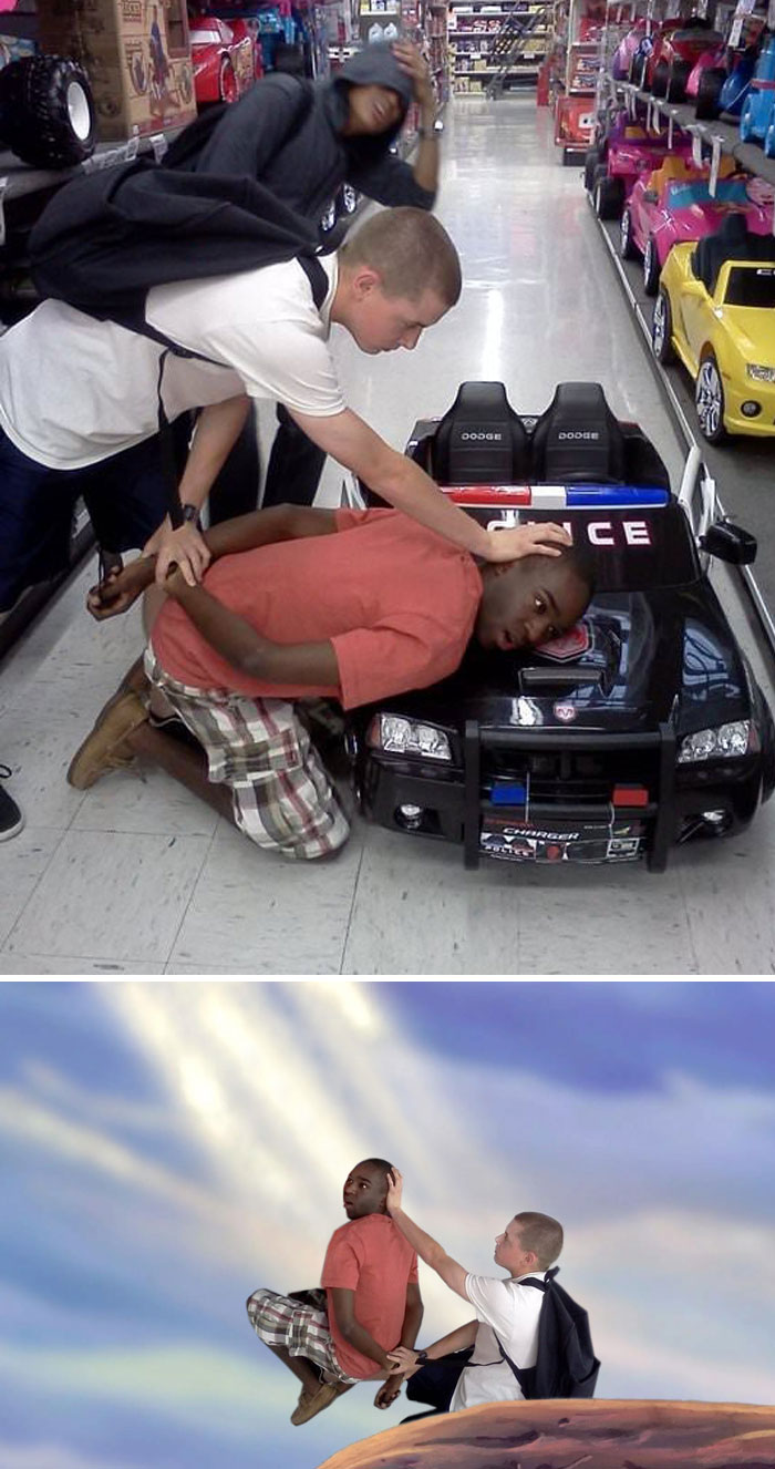 Kids Playing Racial Profiling