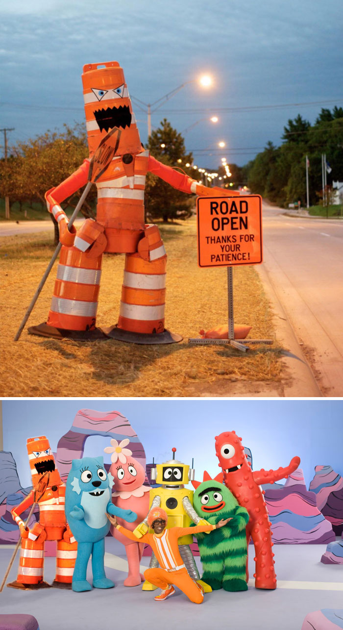 A Polite, Yet Angry, Construction Monster