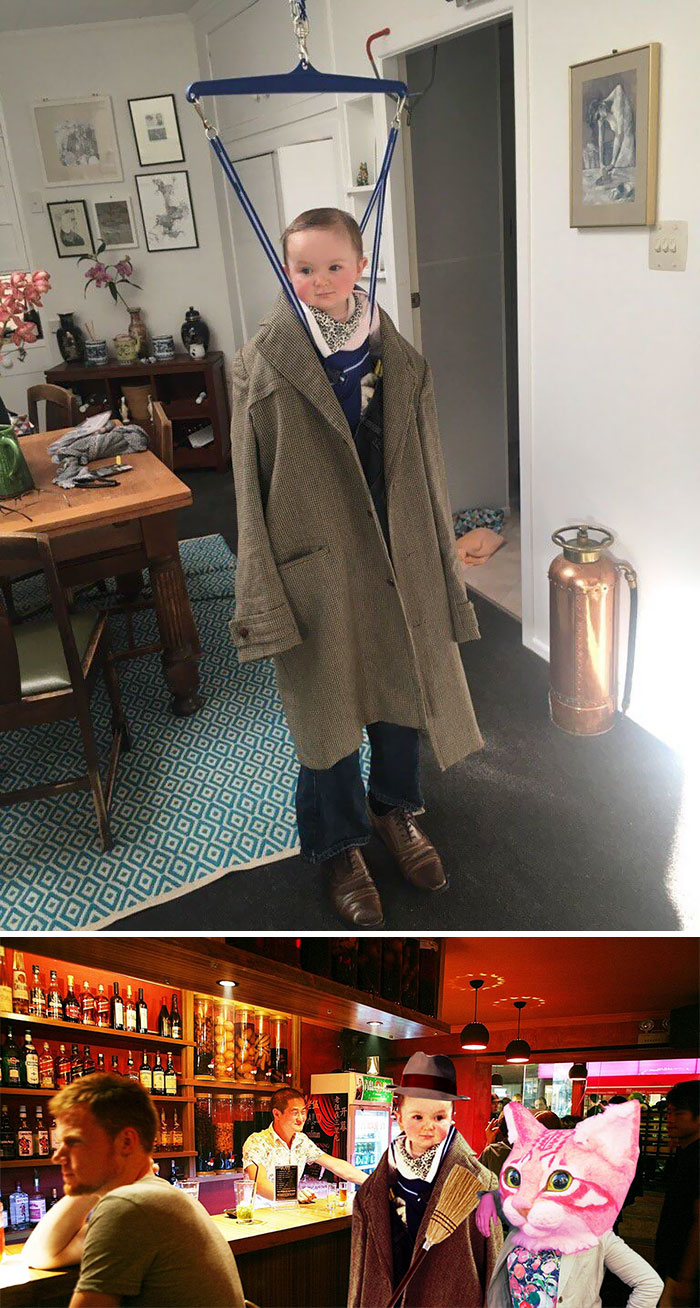 This Baby Dressed As A Man