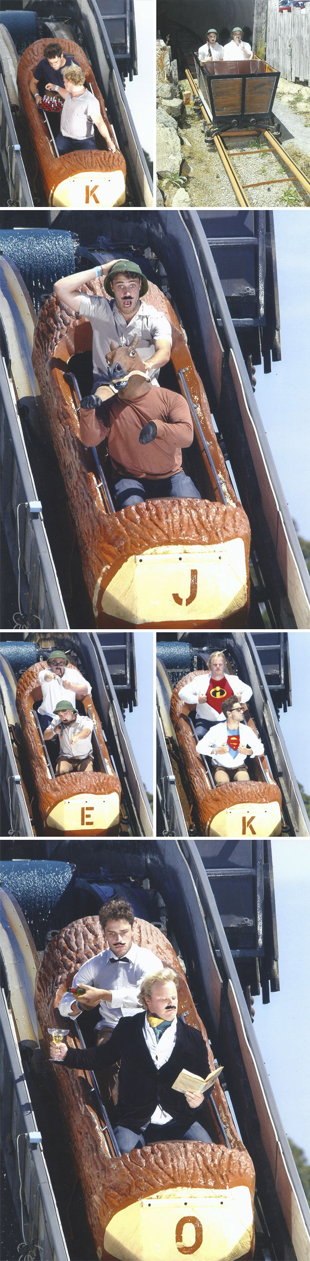 So My Brother And I Found Out That There Was A Camera On The Roller Coaster