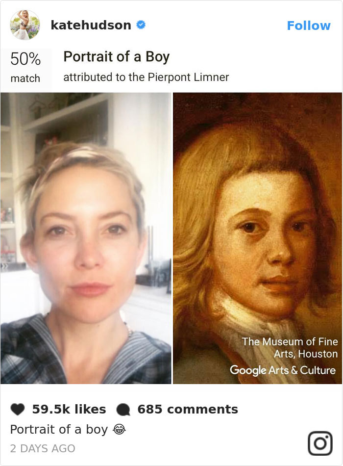 Google Art Selfie