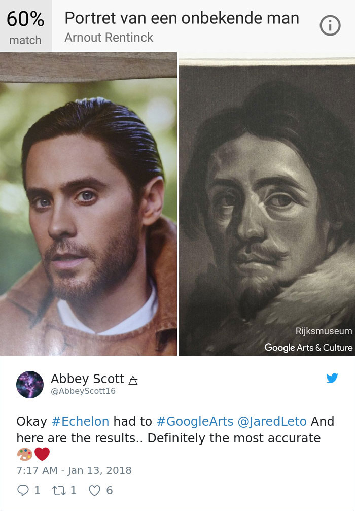 Google Art Selfie