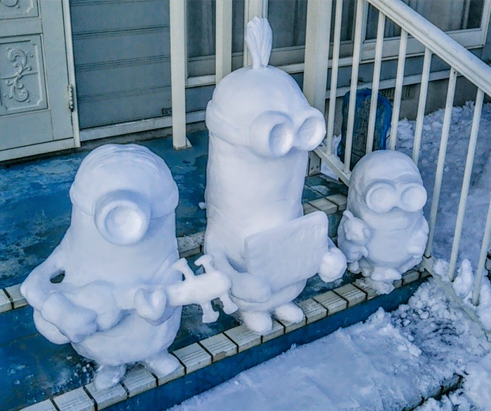 Cae una fuerte nevada en Tokyo y los resultados son los que todos esperábamos