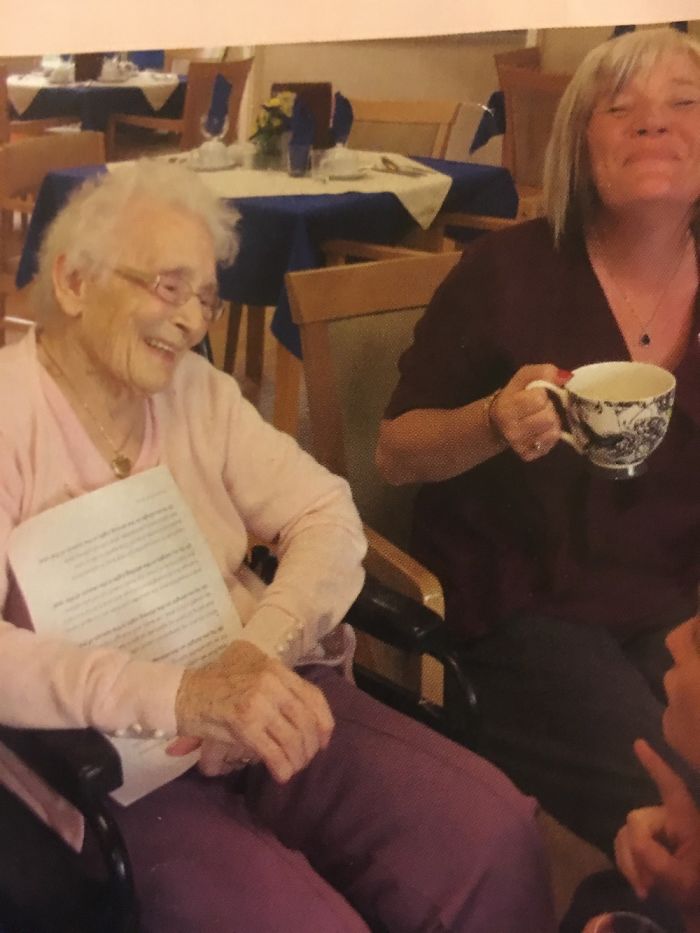 Look At The Bottom Who Is There At My Grandmas Home