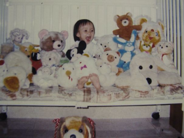 Me Back In 1999 Surrounded By My Treasure.