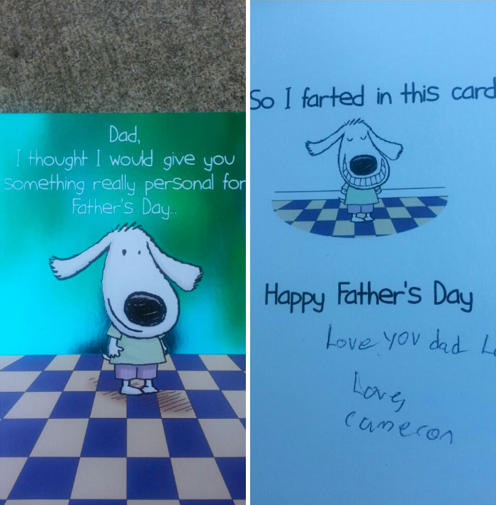 My 11yr Old Got Me This Card For Father's Day. Thanks, Son...
