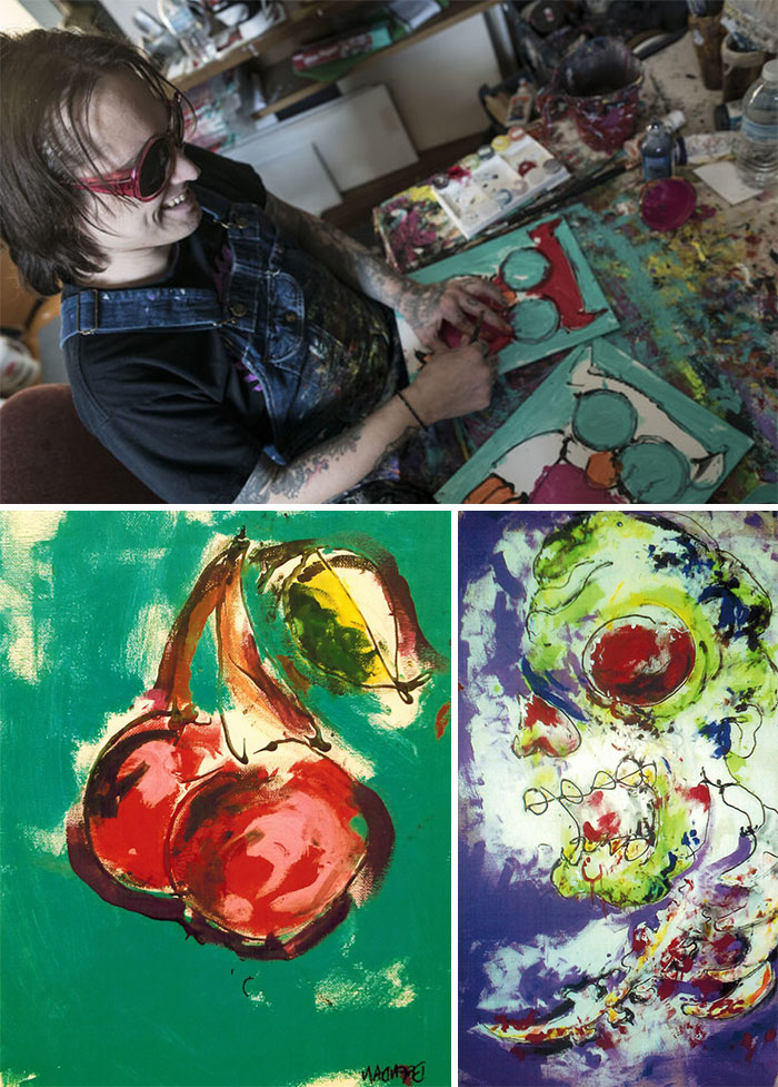 Brendan Patrick Lost His Sight Due To Complications Of Cystic Fibrosis But That Didn't Stop Him From Painting