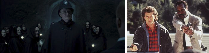 In Hot Fuzz, The Name Of The Twins Born By Janet Barker Are Named Roger And Martin - Like The Protagonists Of Lethal Weapon