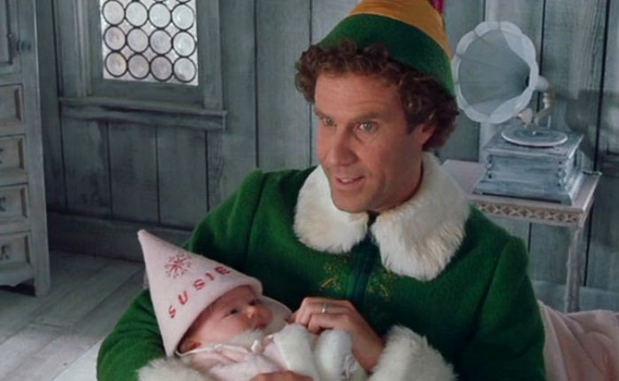At The End Of Elf, Buddy And Jovie Name Their Daughter Susie In Honor Of Susan Wells - Buddy’s Biological Mother Who Passed Away After Giving Him Up For Adoption