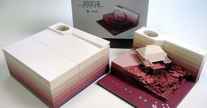 This Memo Pad Reveals Different Objects As It Gets Used, And Now We Want One