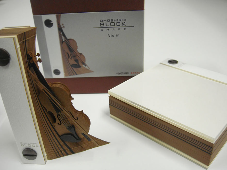 This Memo Pad Reveals Different Objects As It Gets Used, And Now We Want One This Memo Pad Reveals Different Objects As It Gets Used, And Now We Want One