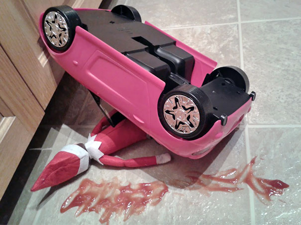 Why Husbands Should Not Be Left In Charge Of Elves On Shelves