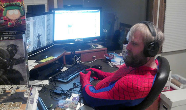 I Just Walked Into My Husband's Office To Find Him Like This