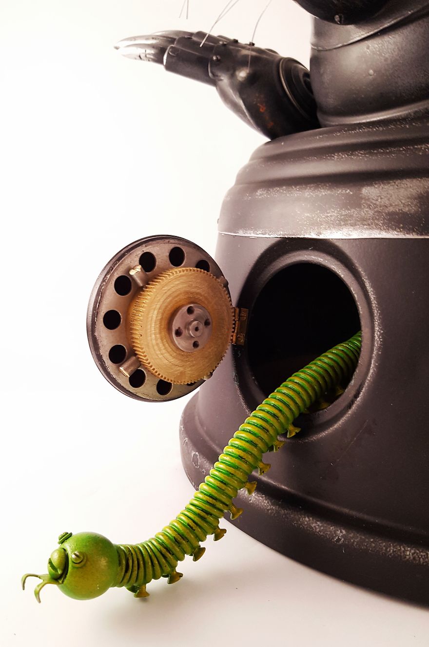 Steampunk Sculptures That I Create From Trash (Part 2)