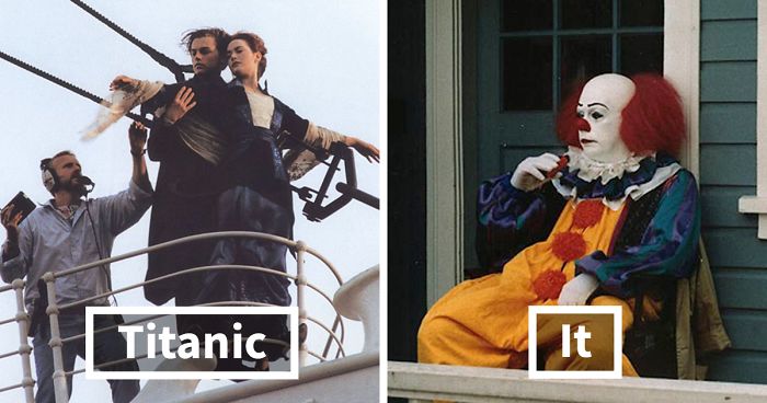 30 Photos Showing What Happened Behind The Scenes Of Famous Movies