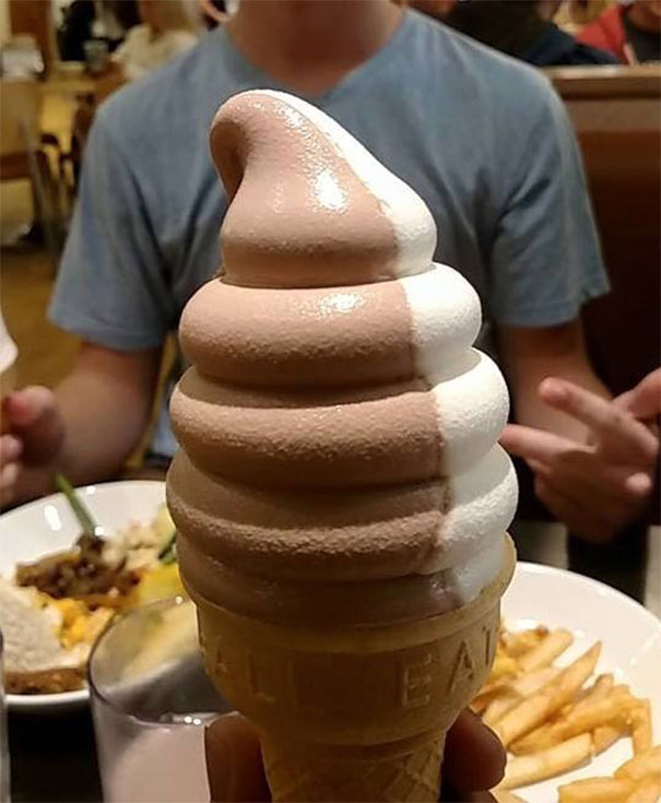 I Dispensed The Perfect Soft-Serve Cone