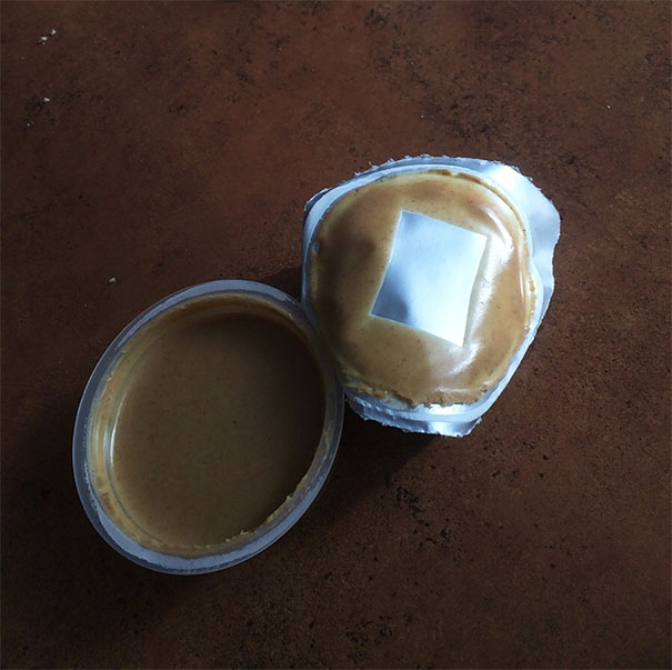 My Friend's Lid Has A Perfect Peanut Butter Rectangle On It