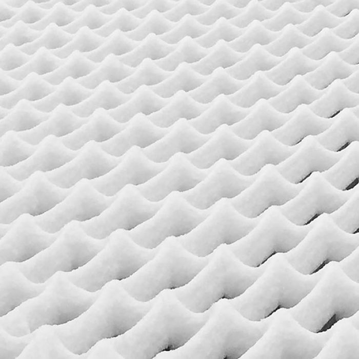Love The Pattern Forming On My Pergola Outside On This Snow Day