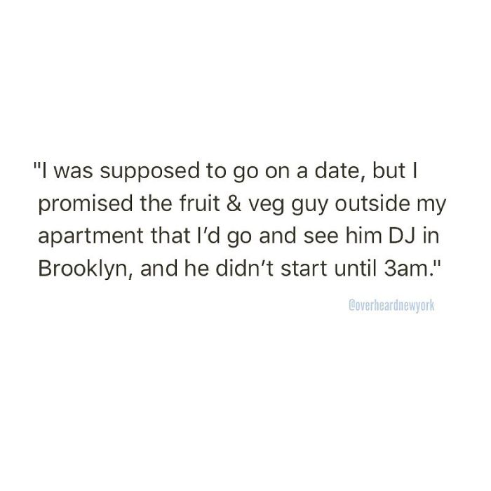 Overheard Ny