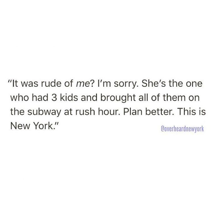 Overheard Ny