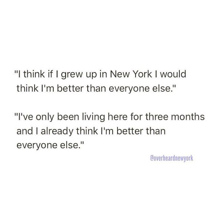 Overheard Ny