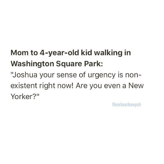 Overheard Ny