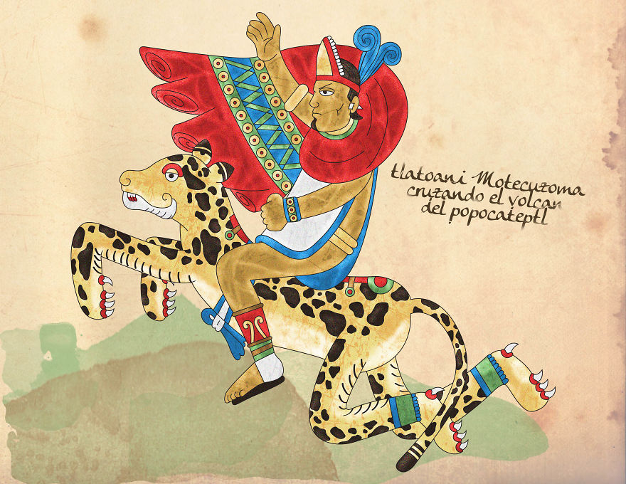 I Made This Beautiful Aztec Art!