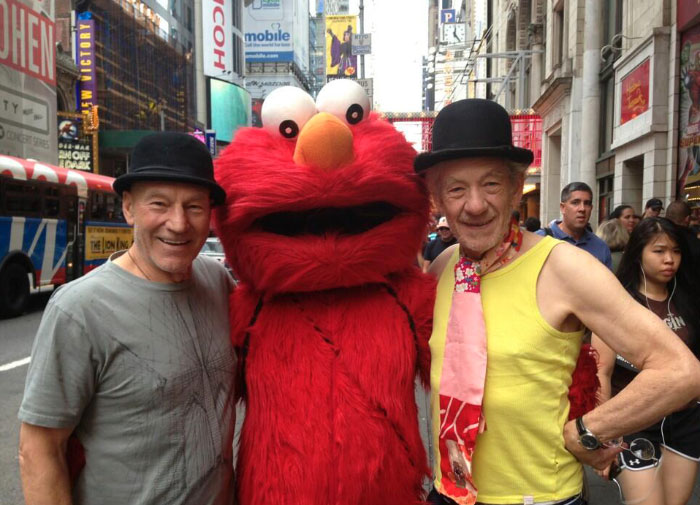 Patrick Stewart And Ian Mckellen