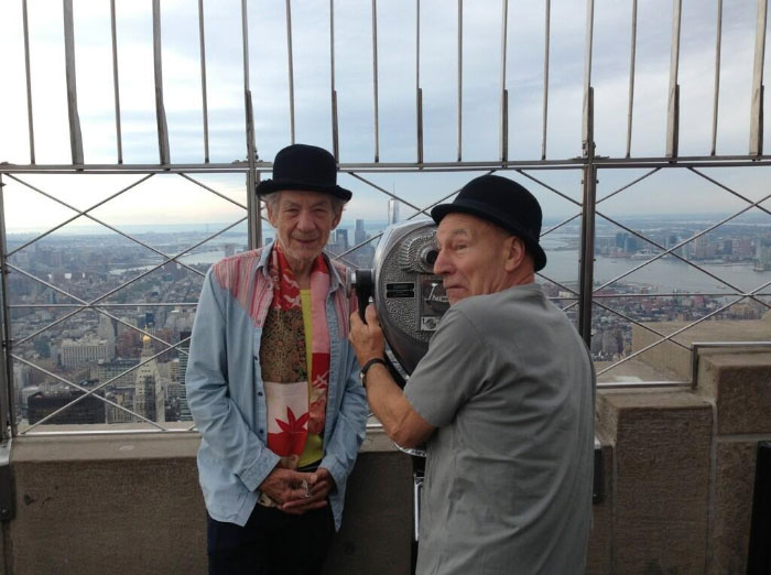 Patrick Stewart And Ian Mckellen