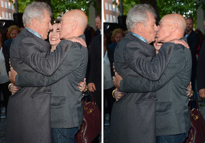 Patrick Stewart And Ian Mckellen
