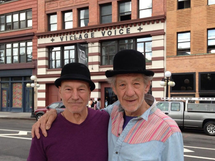 Patrick Stewart And Ian Mckellen