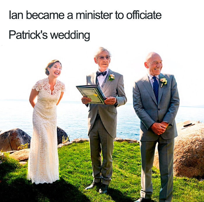 Patrick Stewart And Ian Mckellen