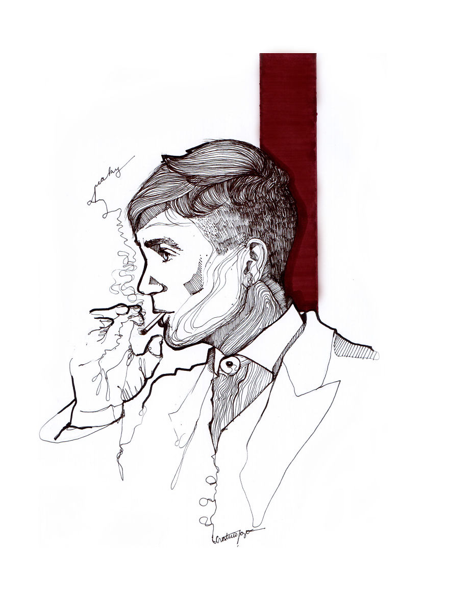 Here Is My "Built On Lines" Project