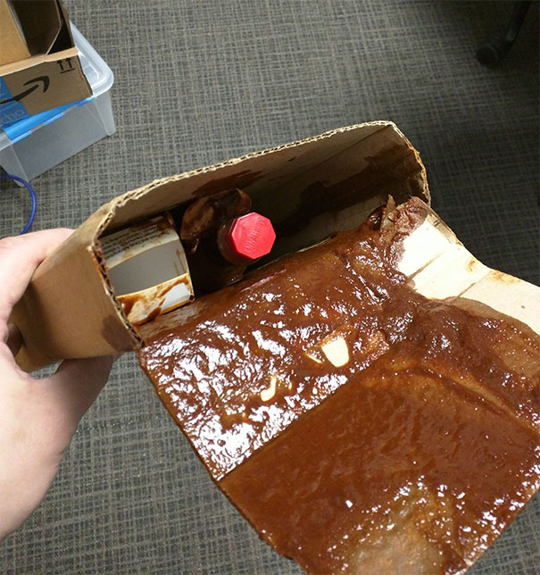 Amazon Shipped My Hot Sauce Without Any Padding