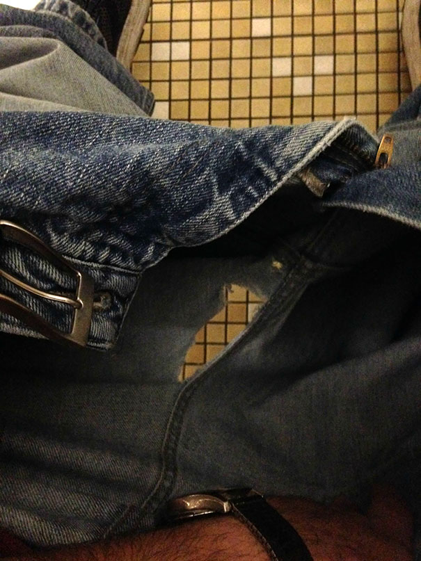 Decided To Go Without Underwear Today At Work, Noticed Several People Across The Room Leave Upset During Our Morning Meeting. Now I Know Why