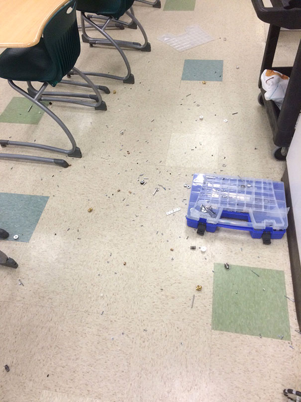 Seriously Just Finished Organizing This Kit Of Parts