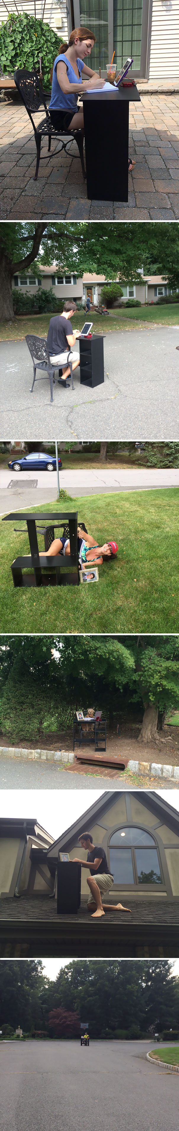 Parents Wanted To Give Me A Desk, I Said I Didn't Want It Because It Was Too Small. They Wanted To Prove Me Wrong