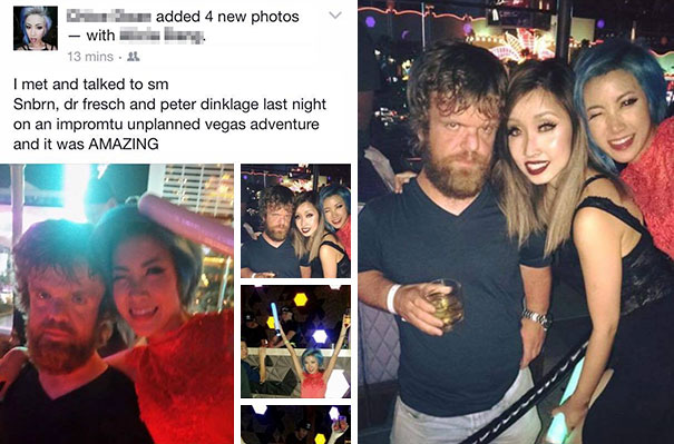 Met Peter Dinklage In Vegas