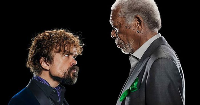 Peter Dinklage Faces Off Morgan Freeman In Super Bowl Rap Battle, And The Result Is Hilarious