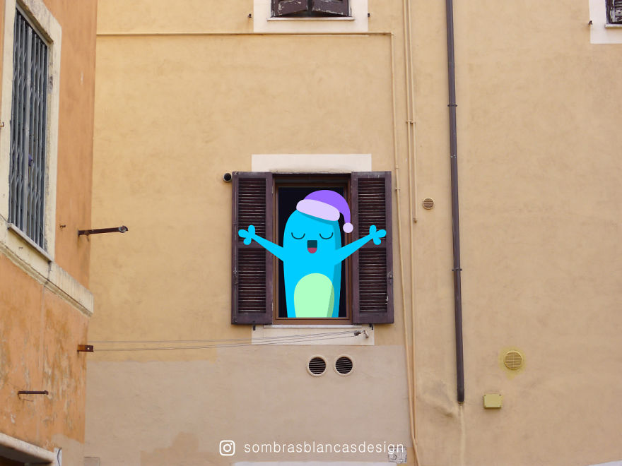 I Add Happy, Colorful Creatures To Everyday Life And Travel Photos